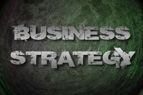 Business strategy Concept — Stock Photo, Image