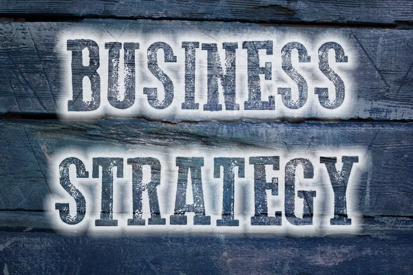 Geschäftsstrategien-Konzept — Stockfoto