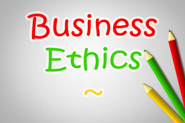 Business Ethics Concept — Stock Photo, Image