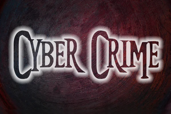 Konzept zur Cyberkriminalität — Stockfoto