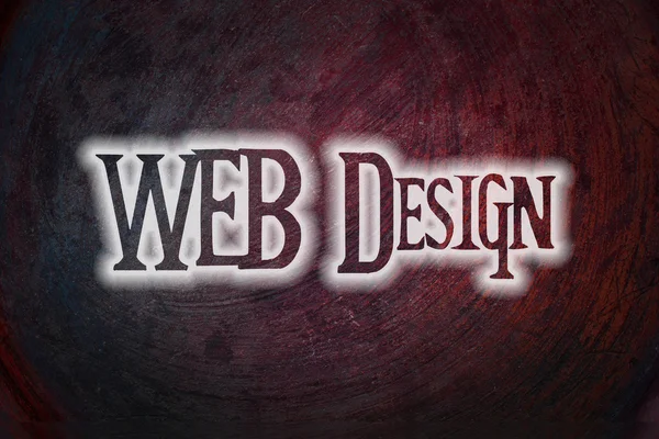 Concetto di Web design — Foto Stock