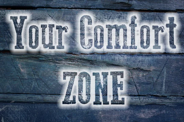 Comfort zone kavramı — Stok fotoğraf