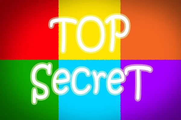 Concetto top secret — Foto Stock