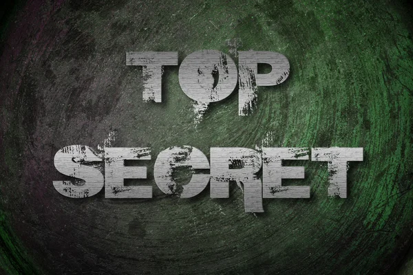 Concetto top secret — Foto Stock