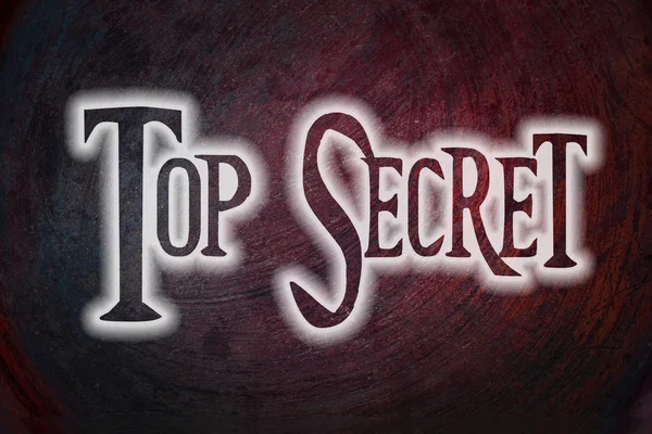 Concetto top secret — Foto Stock