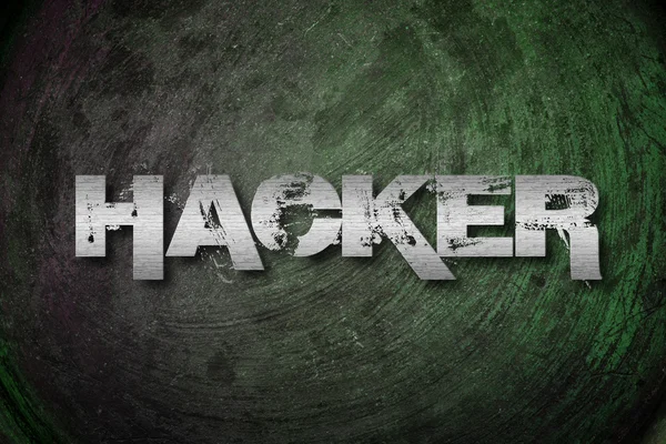 Concetto di hacker — Foto Stock