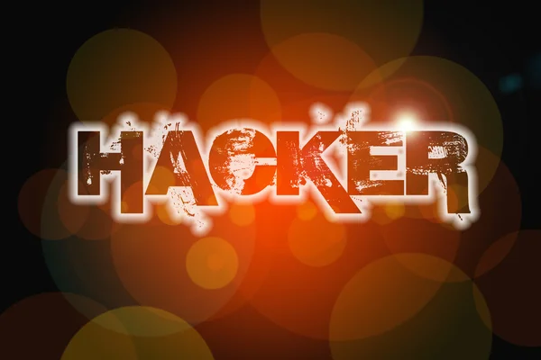 Hacker Concept — Stock Photo, Image