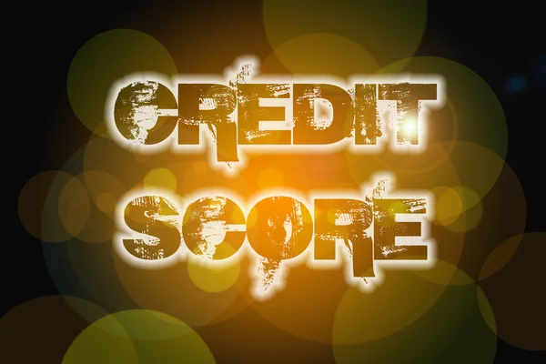 Концепция кредитного рейтинга — стоковое фото
