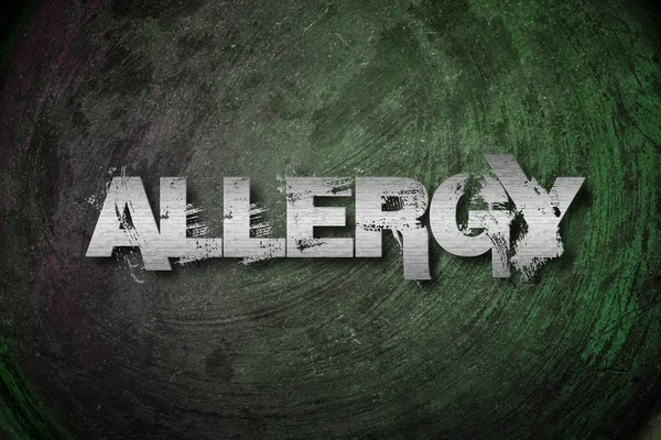 Concetto di allergia — Foto Stock