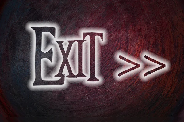 Exit Concept — Stock Photo, Image