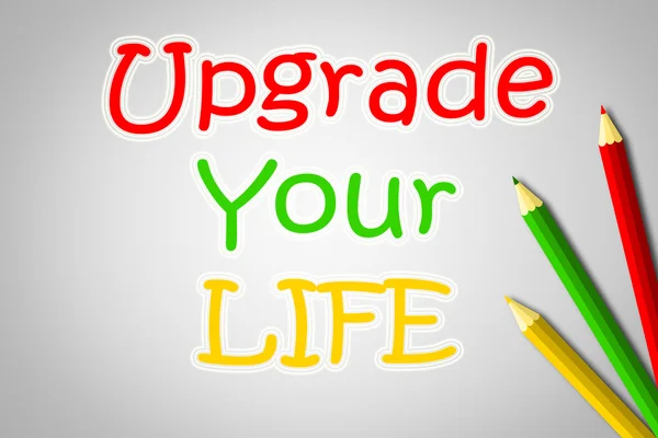 Upgrade Your Life Concept — Stock Photo, Image