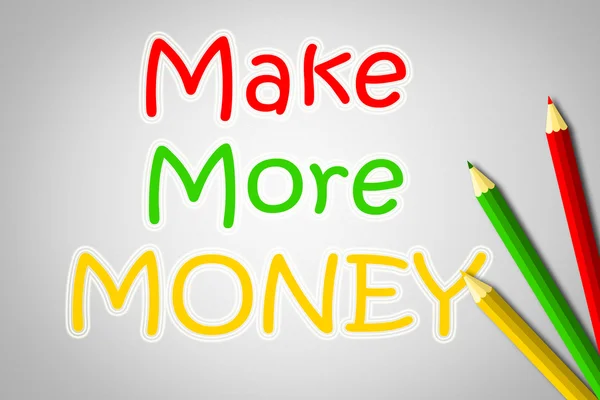 Make More Money Concept — Stock Photo, Image