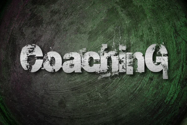 Concetto di coaching — Foto Stock