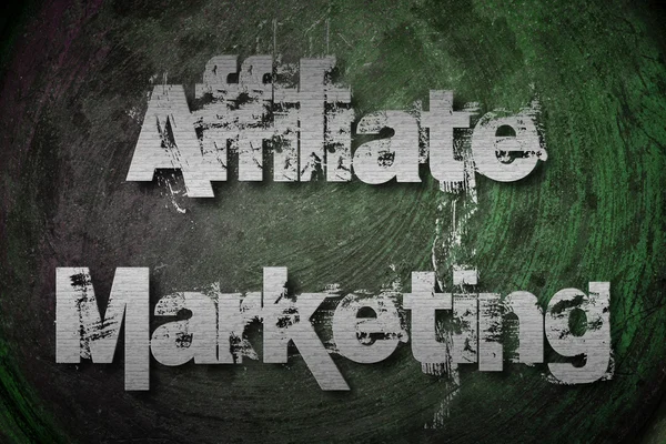 Concetto di marketing di affiliazione — Foto Stock