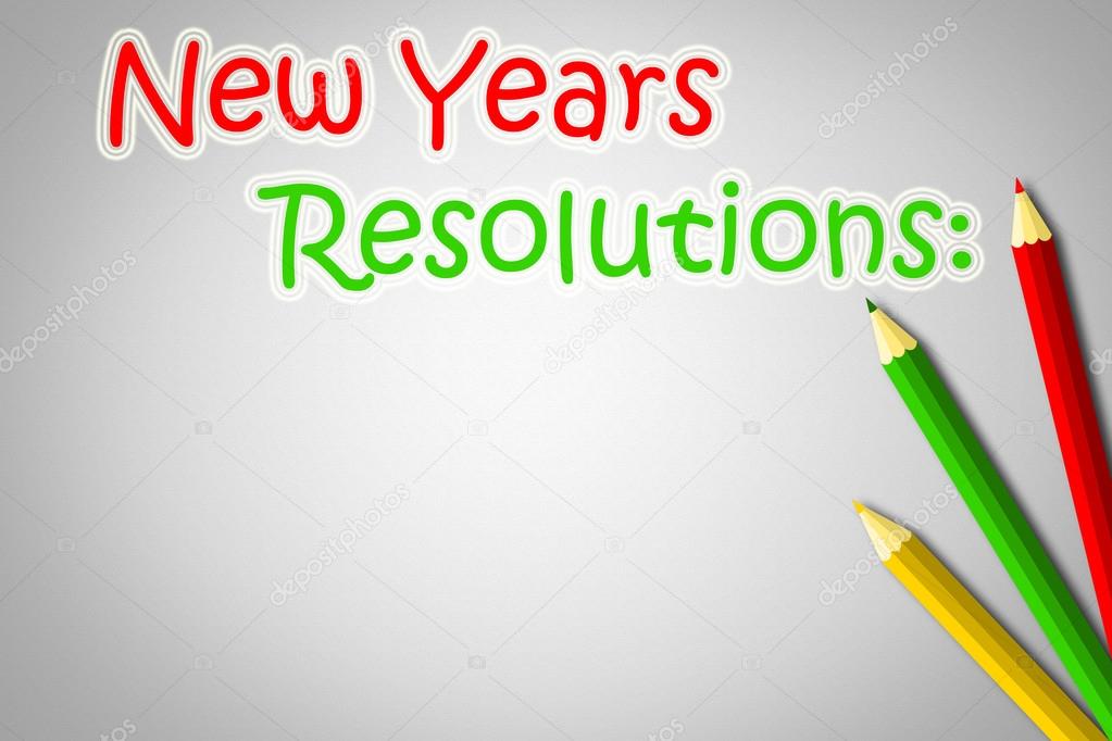 New Years Resolutions Concept
