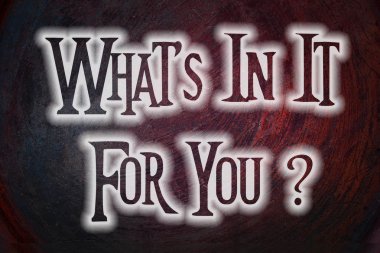 Wat is daarin voor u concept