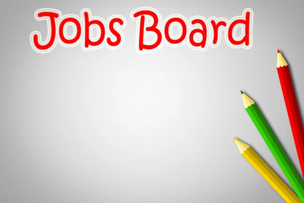 Jobs Board Concept — Stock Photo, Image