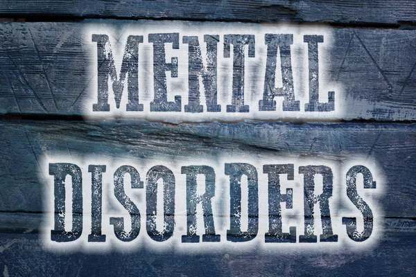 Mental Disorders Concept — Stock Photo, Image