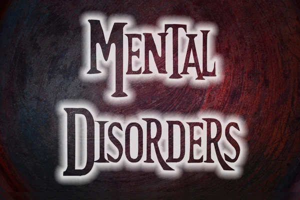 Mental Disorders Concept — Stock Photo, Image