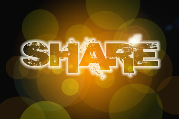 Sharing-Konzept — Stockfoto