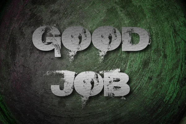 Good Job Concept — Stock Photo, Image
