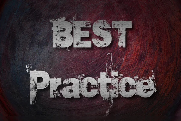 Best Practice Concept — Stock Photo, Image