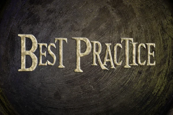 Best Practice Concept — Stock Photo, Image