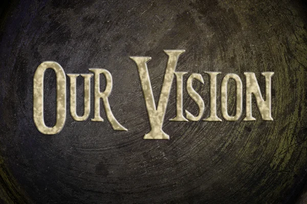 Our Vision Concept — Stock Photo, Image