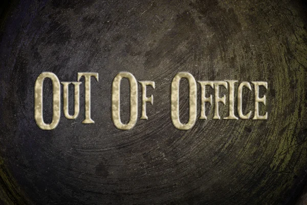 Out Of Office Concept — Stock Photo, Image