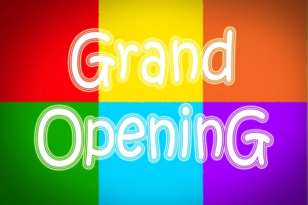 Grand Opening Concept — Stock Photo, Image