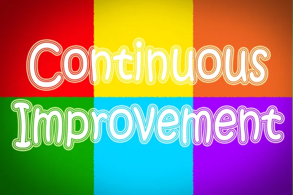 Continuous Improvement Concept — Stock Photo, Image