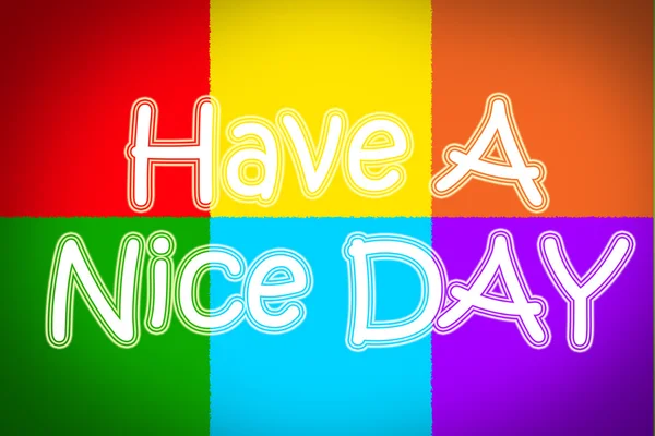 Have A Nice Day Concept — Stock Photo, Image