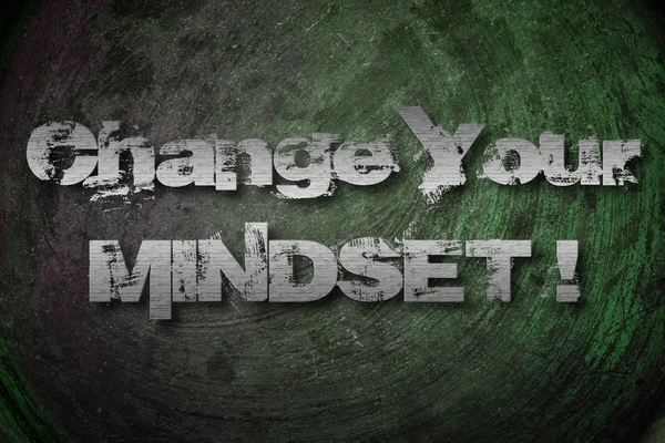 Change Your Mindset Concept — Stock Photo, Image