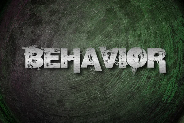Behavior Concept — Stock Photo, Image
