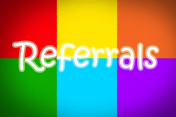 Referrals Concept — Stock Photo, Image