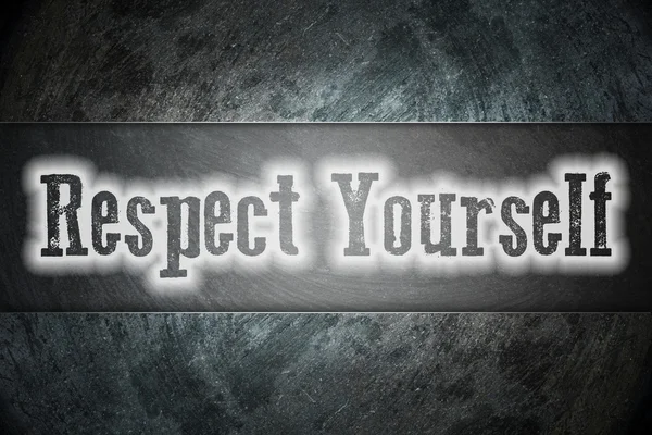 Respectez-vous Concept — Photo