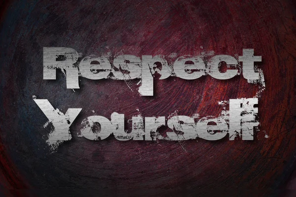 Respect Yourself Concept — Stock Photo, Image