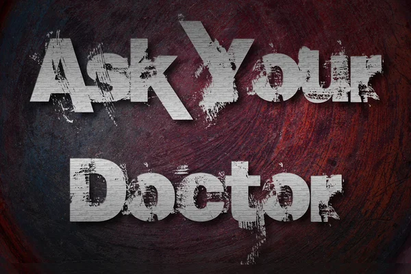 Ask Your Doctor Concept — Stock Photo, Image