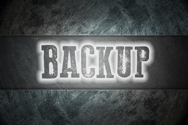 Backup Concept — Stock Photo, Image