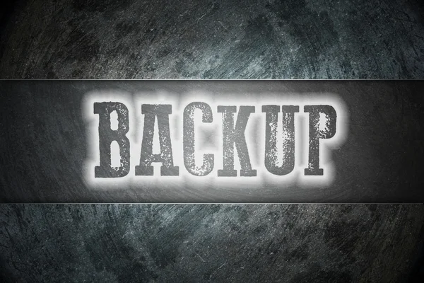 Backup koncept — Stockfoto