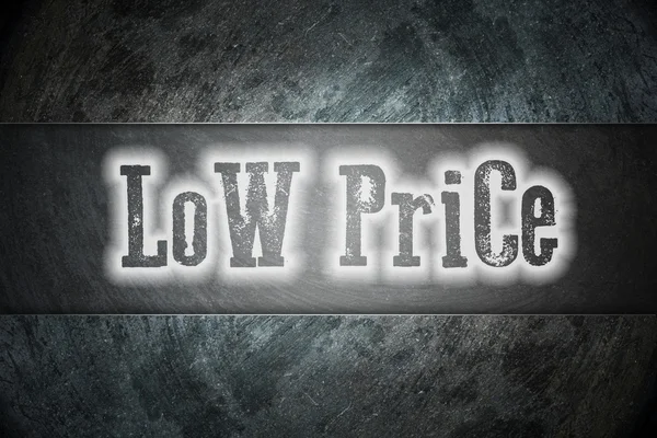 Low Price Concept — Stock Photo, Image