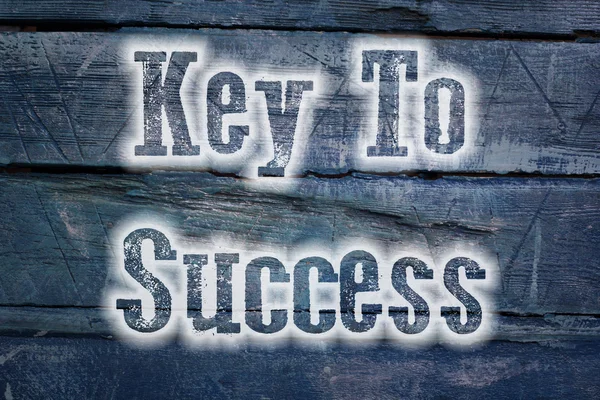 Schlüssel zum Erfolgskonzept — Stockfoto