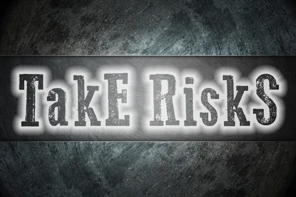 Take Risks Concept — Stock Photo, Image