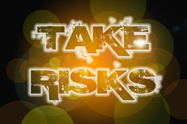 Take Risks Concept — Stock Photo, Image
