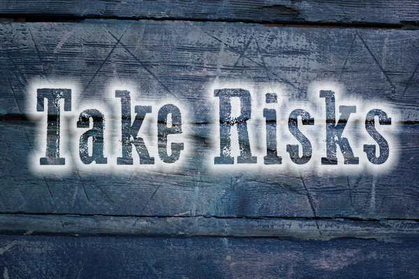 Take Risks Concept — Stock Photo, Image