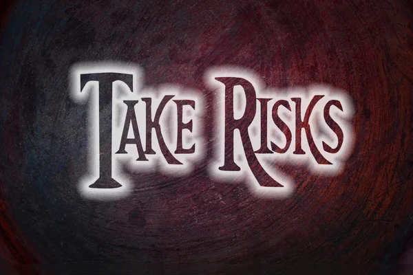 Take Risks Concept — Stock Photo, Image