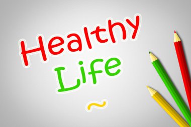 sağlıklı yaşam konsepti