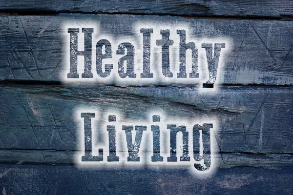 Healthy Living Concept — Stock Photo, Image