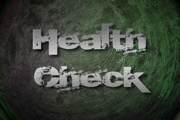 Health Check Concept