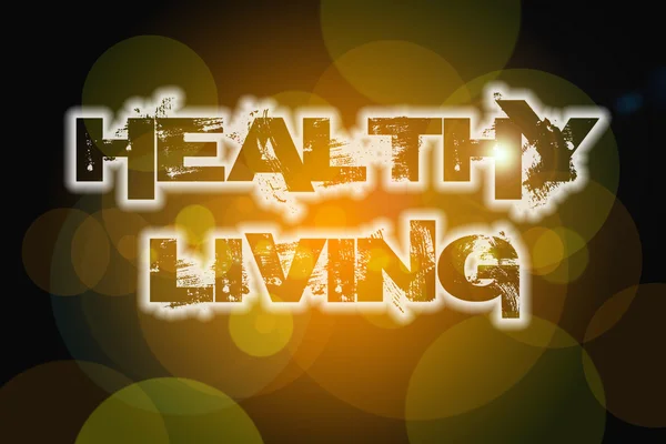 Healthy Living Concept — Stock Photo, Image